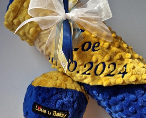 Honey & Midnight Blue